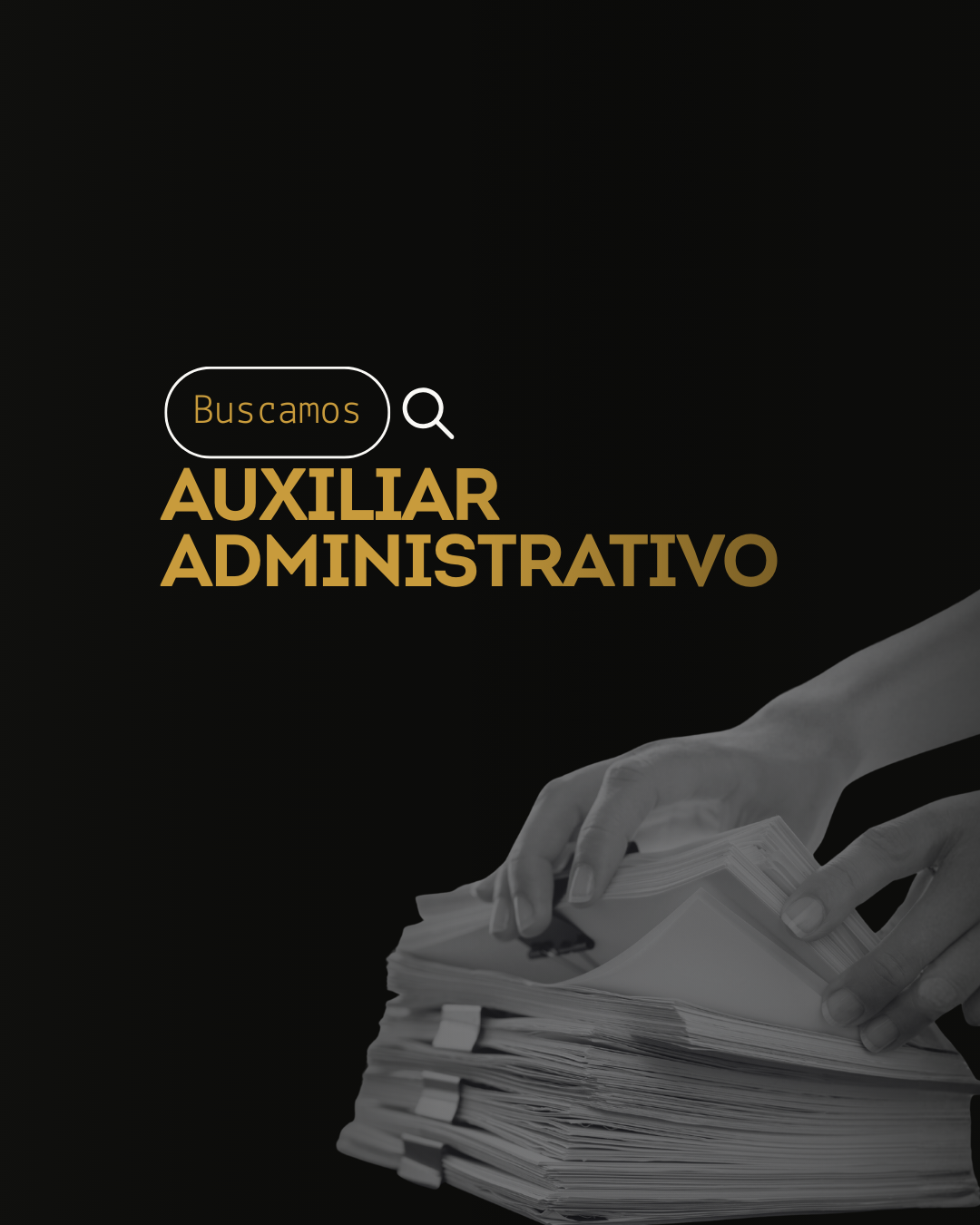 Auxiliar administrativo